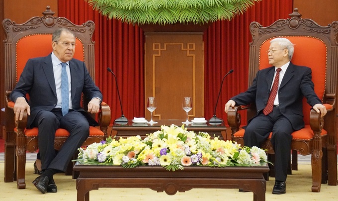 Một ngày của Ngoại trưởng Nga tại Hà Nội